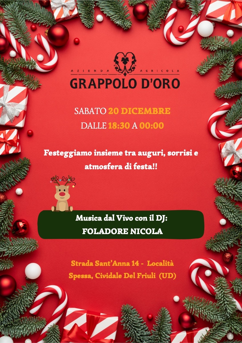 FESTIVITÁ NATALIZIE FESTIVITÁ NATALIZIE